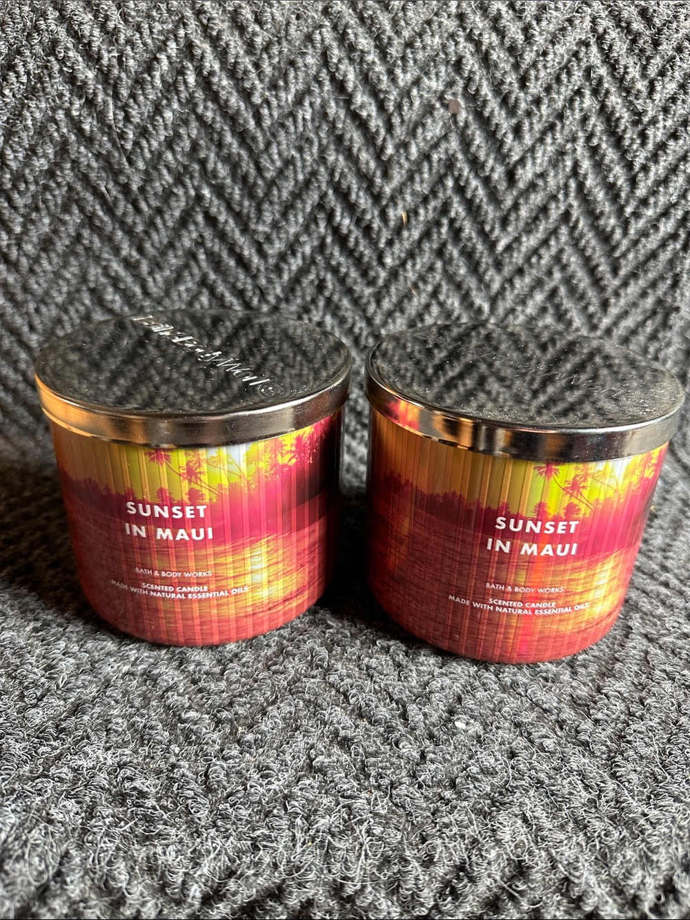Bath & Body Works Sunset In Maui 3 Wick Candle